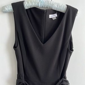 CALVIN KLEIN V-Neck Jumpsuit